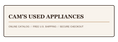Cam's used appliances store logo