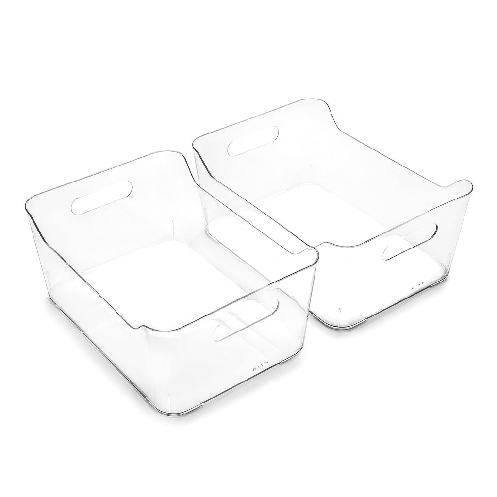 Clear Fridge Organizer Bin Value Set product photo